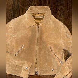 Blank NYC Camel suede Jacket